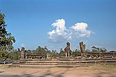 Angkor Wat temple, the west entrance.